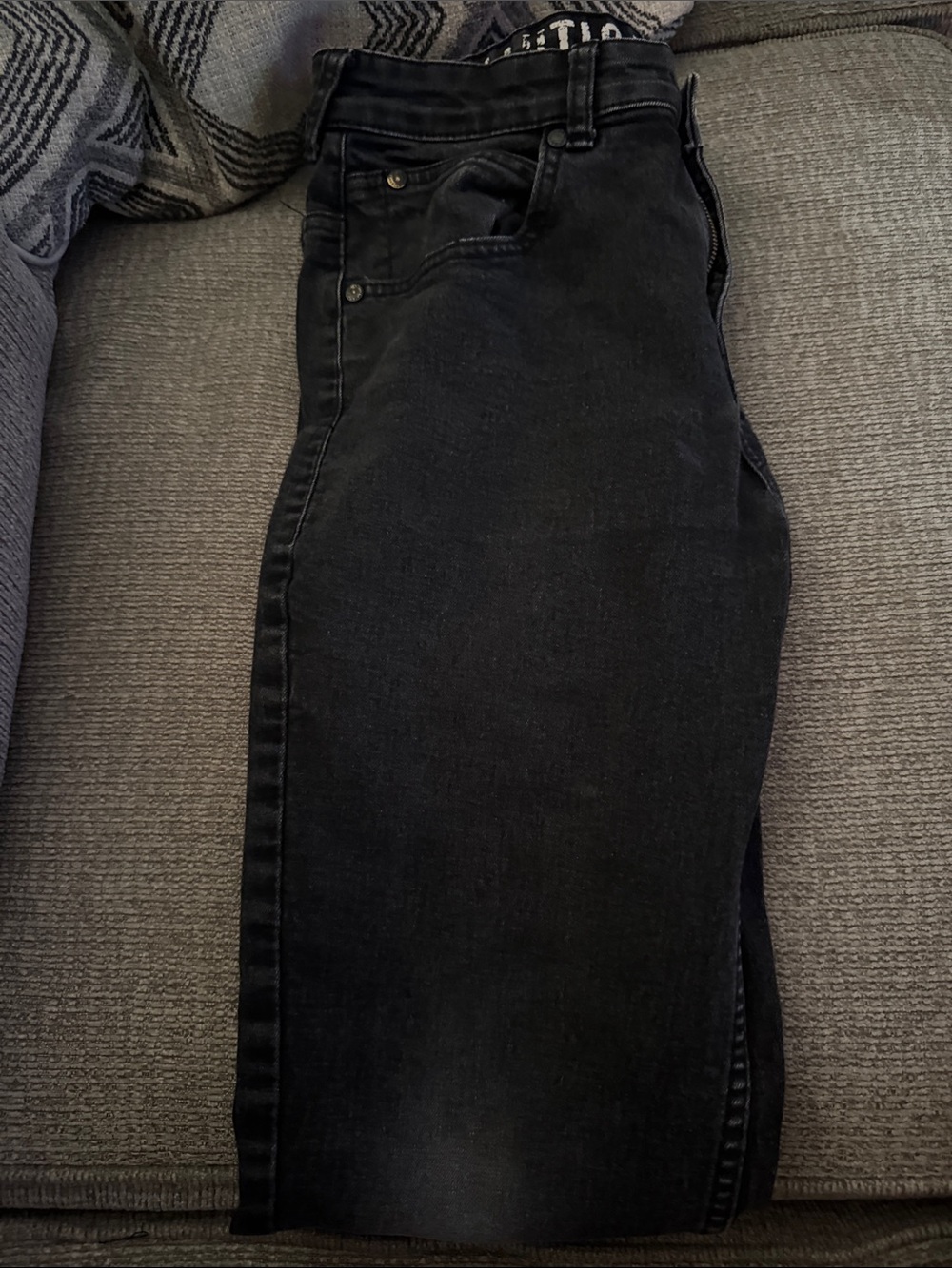 Nautica Men's Slim Straight Jeans in Black